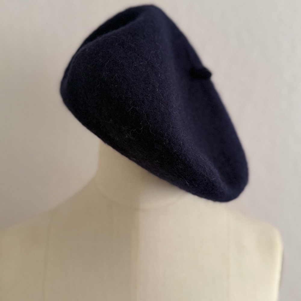 Free People Navy Beret